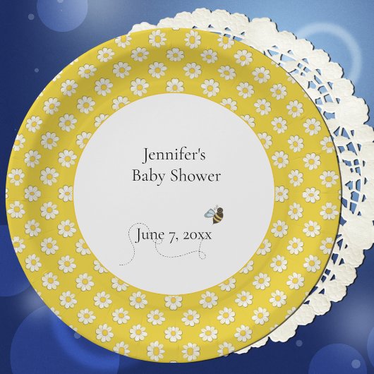 Baby-Shower für die werdende Mutter  Pappteller