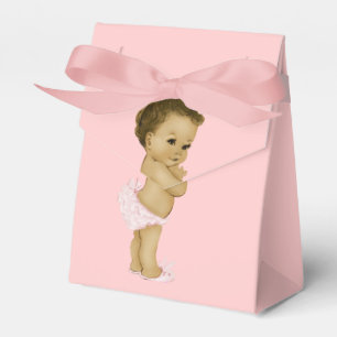 Baby Shower für ein afrikanisch-amerikanisches Mäd Geschenkschachtel