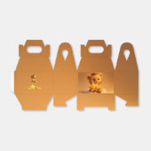 Baby Shower Gable Favor Box – Little Lion & Star Geschenkschachtel (Ungefaltet)