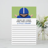 Baby Shower Game (Stehend Vorderseite)