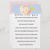 Baby Shower Game Advisor Cards (Vorne/Hinten)