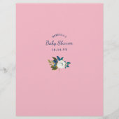 Baby Shower Game Guess Who Mommy or Daddy Editable (Rückseite)