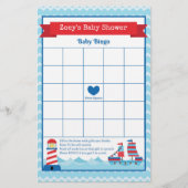 Baby Shower Game in Nautical Theme (Vorderseite)