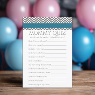 Baby Shower Game - Wer Mommy Best kennt