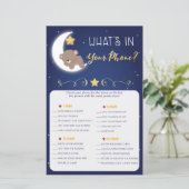 Baby Shower Games, die Mama kennen, Handyspiele (Stehend Vorderseite)