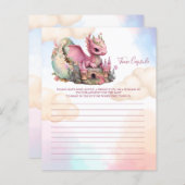 Baby Shower Games Time Kapsel (Vorne/Hinten)