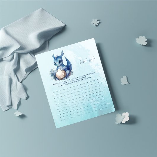 Baby Shower Games Time Kapsel