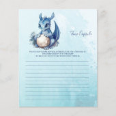 Baby Shower Games Time Kapsel (Vorderseite)