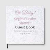 Baby-Shower-Gästebuch Gästebuch (Vorderseite)