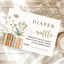 Baby-Shower-Geschenke-Wildblumen-Windel-Raffle