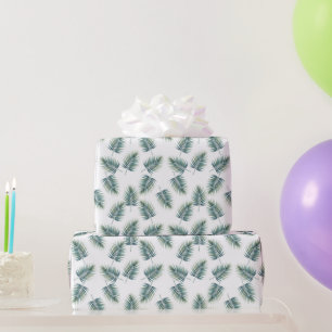 Baby-Shower-Geschenkpapier Farnmuster Dinosaurier Geschenkpapier