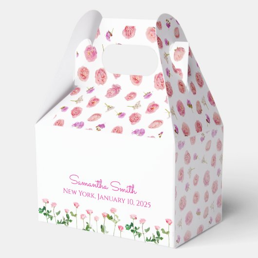 BABY SHOWER GESCHENKSCHACHTEL (Rückseite)