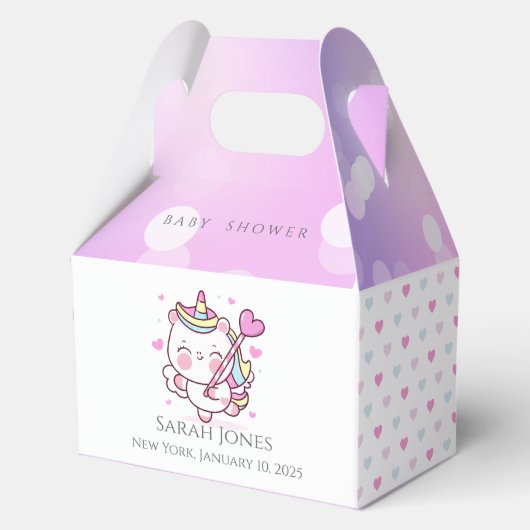 BABY SHOWER GESCHENKSCHACHTEL (Vorderseite)