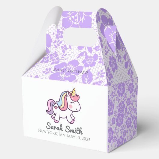 BABY SHOWER GESCHENKSCHACHTEL (Vorderseite)