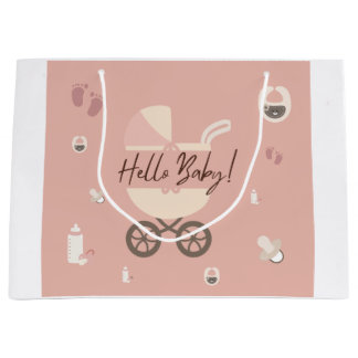 Baby-Shower-Geschenktasche Große Geschenktüte