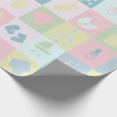 Baby-Shower-Geschenkverpackungspapier Geschenkpapier (Ecke)