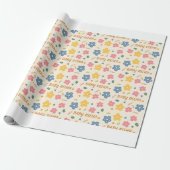 Baby-Shower-Geschenkverpackungspapier Geschenkpapier (Ungerollt)