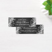 Baby Shower Gevor Tag Sparkling Wave Black (Schreibtisch)