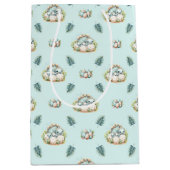 Baby Shower Gift Bag Baby Dinosaur Pattern Mittlere Geschenktüte (Vorderseite)