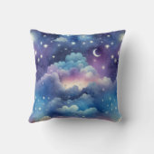 Baby Shower Gift Pillow - Dreamy Night Sky Kissen (Rückseite)