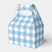 Baby shower gifts - Blue square boxes Geschenkschachtel (Rückseite)