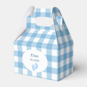 Baby shower gifts - Blue square boxes Geschenkschachtel (Vorderseite)