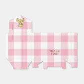 Baby Shower Girl Bear Vielen Dank Geschenkschachtel (Ungefaltet)