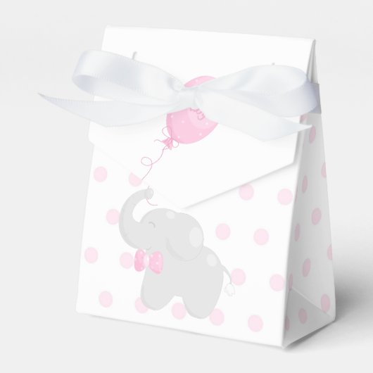 Baby Shower Girl Pink Geschenkschachtel (Vorderseite)