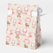 Baby Shower Girl Pink Geschenkschachtel (Rückseite)