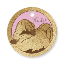 Baby Shower Gold Elephants