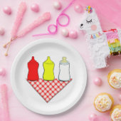 Baby Shower GRILLEN Pappteller (Party)