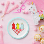 Baby Shower GRILLEN Pappteller (Party)