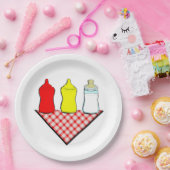 Baby Shower GRILLEN Pappteller (Party)