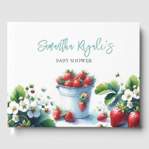 Baby Shower Guest Book Berry Sweet Gästebuch