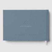 Baby Shower Guest Book - Cloud theme Gästebuch (Rückseite)