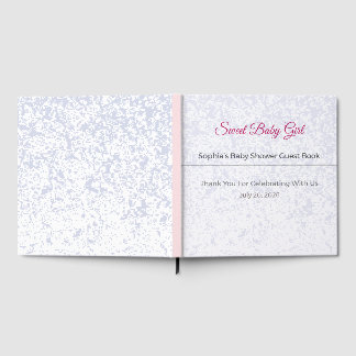 Baby Shower Guest Book | Elegant Keepsake Gästebuch