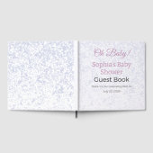 Baby Shower Guest Book | Elegant Keepsake Gästebuch (Voll)