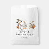 Baby-Shower Halloween-Gans Geschenktütchen (Vorderseite)