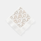 Baby Shower Hot Air Balloons Gender Neutral Serviette (Ecke)