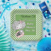 Baby Shower individuell gestalten Pappteller (Party)