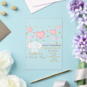 Baby Shower Invitation Acryleinladungen (In Situ (Hochzeit))