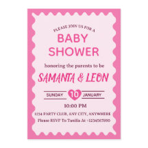 Baby Shower Invitation Card