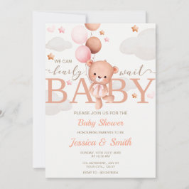 Baby Shower Invitation Card Girl Einladung