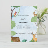 BABY SHOWER INVITATION EINLADUNG (Stehend Vorderseite)