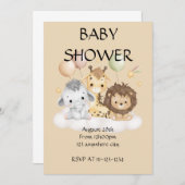 BABY SHOWER INVITATION EINLADUNG (Vorne/Hinten)