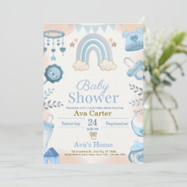 Baby Shower Invitation Feiertagskarte