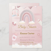 Baby Shower Invitation Feiertagskarte (Vorne/Hinten)