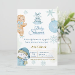 Baby Shower Invitation Feiertagskarte