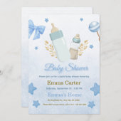 Baby Shower Invitation Feiertagskarte (Vorne/Hinten)