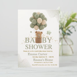 Baby Shower Invitation Feiertagskarte